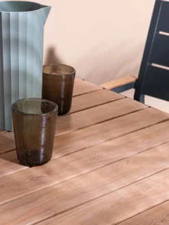 TAVOLO BELMAR 75X75 ANTRACITE YK13