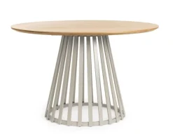 TAVOLO CILLIAN D120 WARM GREY/NATURAL