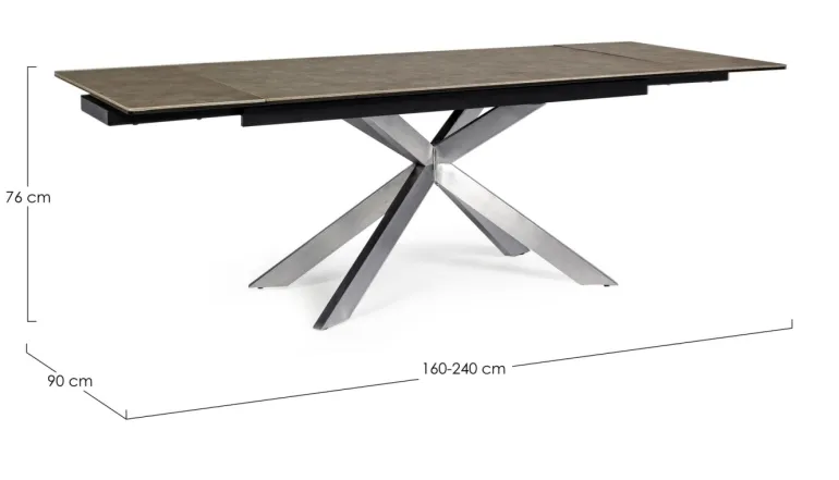 TAVOLO CON PIANO IN CERAMICA - ARZACHEL