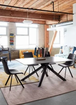 TAVOLO CON PIANO IN CERAMICA - MESSIER