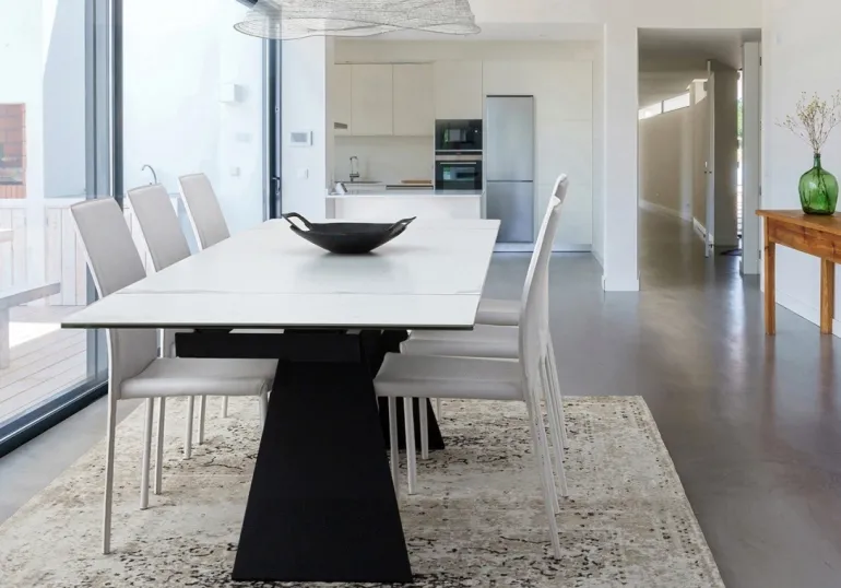 TAVOLO CON PIANO IN CERAMICA - BLAZAR