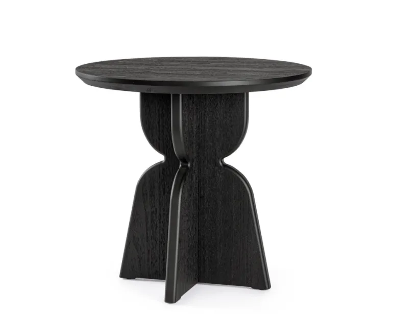 TAVOLO EMPIRE D80 NERO