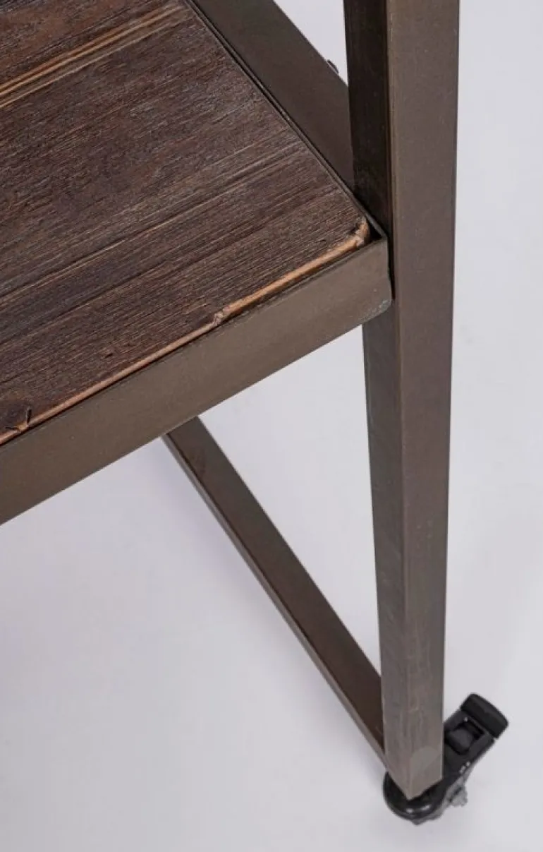 TAVOLO ESPOSITORE IN LEGNO CON TETTO