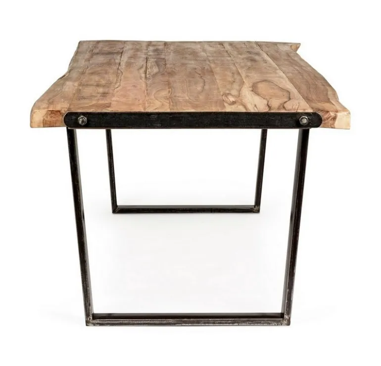 TAVOLO FISSO IN LEGNO 220X100 - ELMER