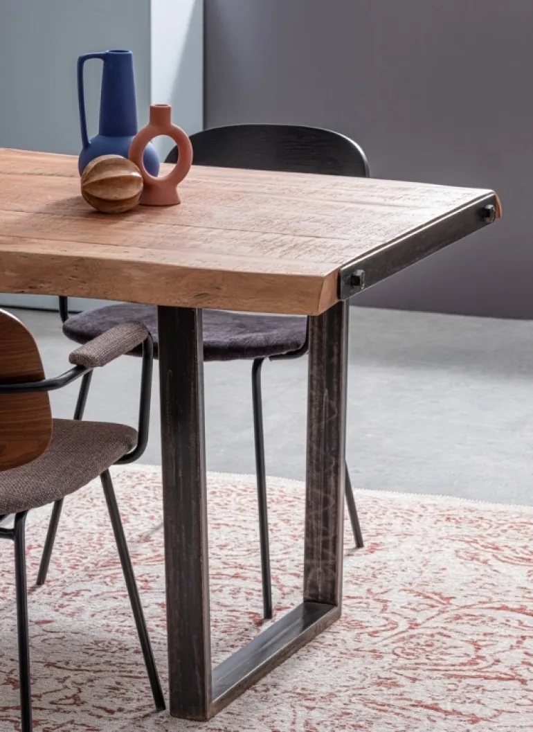 TAVOLO FISSO IN LEGNO 180X90 - ELMER