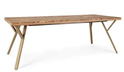 TAVOLO FISSO IN LEGNO 220X100 - RAIDA