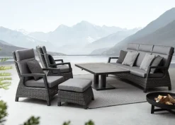 TAVOLO IN ALLUMINIO ANTRACITE JX55 - TRUMAN