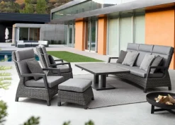 TAVOLO IN ALLUMINIO ANTRACITE JX55 - TRUMAN