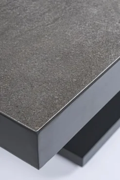 TAVOLO IN ALLUMINIO ANTRACITE JX55 - TRUMAN