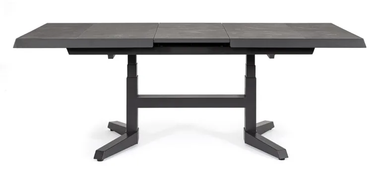TAVOLO IN ALLUMINIO ANTRACITE JX55 - ROBERT