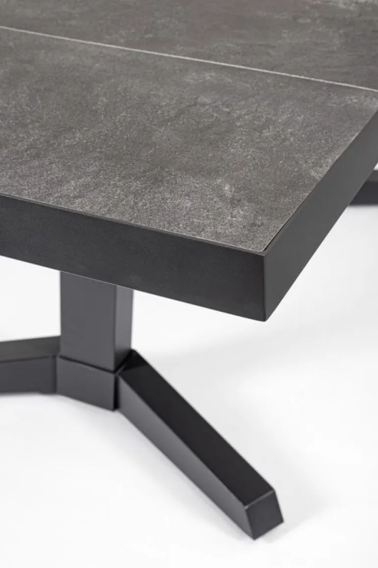 TAVOLO IN ALLUMINIO ANTRACITE JX55 - ROBERT