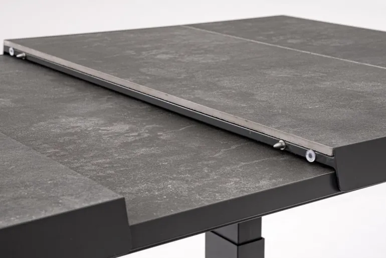 TAVOLO IN ALLUMINIO ANTRACITE JX55 - ROBERT