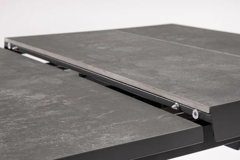 TAVOLO IN ALLUMINIO ANTRACITE JX55 - ROBERT