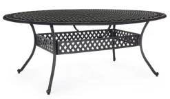 TAVOLO IN ALLUMINIO ANTRACITE - IVREA