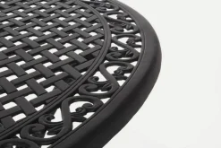 TAVOLO IN ALLUMINIO ANTRACITE - IVREA