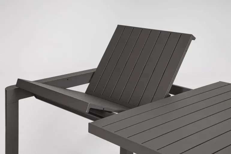 TAVOLO IN ALLUMINIO ANTRACITE CX23 - KIPLIN