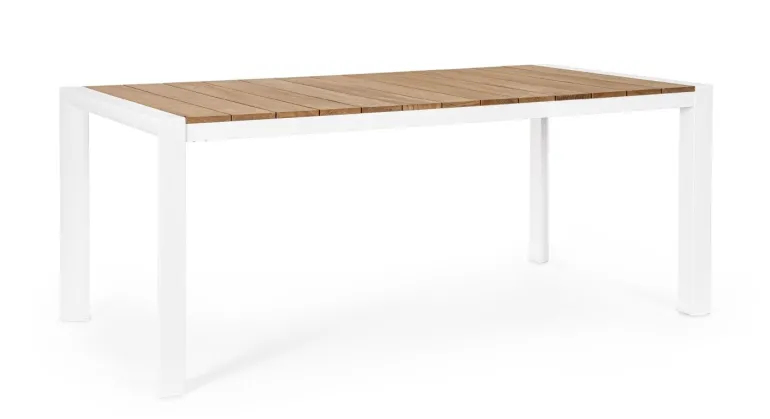 TAVOLO IN ALLUMINIO BIANCO GK50 - CAMERON