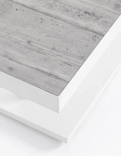 TAVOLO IN ALLUMINIO BIANCO JX11 - TRUMAN