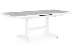 TAVOLO IN ALLUMINIO BIANCO JX11 - ROBERT