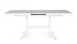 TAVOLO IN ALLUMINIO BIANCO JX11 - ROBERT