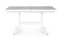 TAVOLO IN ALLUMINIO BIANCO JX11 - ROBERT