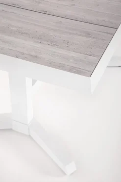 TAVOLO IN ALLUMINIO BIANCO JX11 - ROBERT