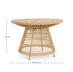 TAVOLO IN ALLUMINIO D110 - ADELMA