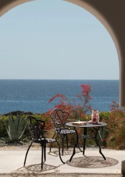 TAVOLO IN ALLUMINIO D80 ANTARCITE - VICTORIA