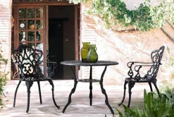 TAVOLO IN ALLUMINIO D80 ANTARCITE - VICTORIA