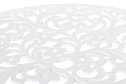 TAVOLO IN ALLUMINIO D80 BIANCO - VICTORIA