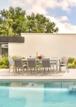 TAVOLO IN ALLUMINIO RASTIN - KIPLIN