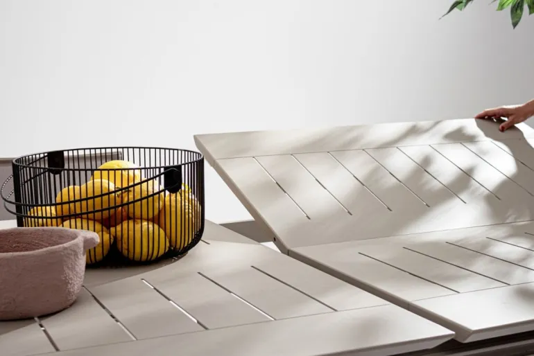 TAVOLO IN ALLUMINIO 200/300X110 - KONNOR RASTIN