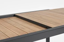 TAVOLO IN ALLUMINIO 220-340X100 ANTRACITE YK13 - BELMAR