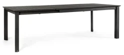 TAVOLO IN ALLUMINIO 160/240X100 ANTRACITE CX23 - KONNOR