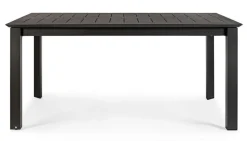 TAVOLO IN ALLUMINIO 160/240X100 ANTRACITE CX23 - KONNOR