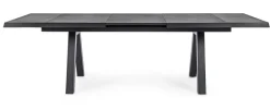 TAVOLO IN ALLUMINIO 205/265X103 ANTRACITE JX55 - KRION