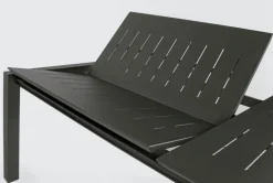 TAVOLO IN ALLUMINIO 200/300X110 ANTRACITE CX23 - KONNOR