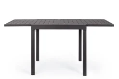 TAVOLO IN ALLUMINIO 83/166X80 ANTRACITE YK13 - PELAGIUS