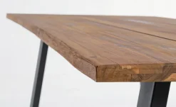 TAVOLO IN LEGNO ANTRACITE 160X90 - OSLO FSC