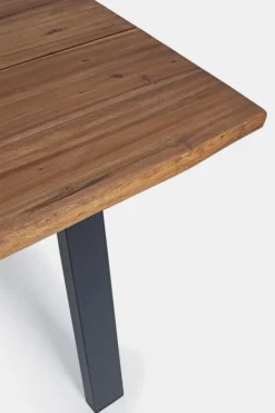 TAVOLO IN LEGNO ANTRACITE 200X100 - OSLO FSC