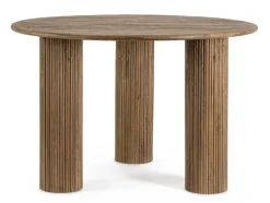 TAVOLO IN LEGNO BROWN D120 - DACCA