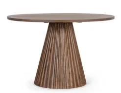 TAVOLO IN LEGNO NATURALE D120 - ORISSA