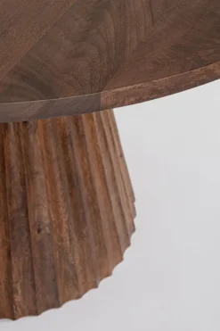 TAVOLO IN LEGNO NATURALE D120 - ORISSA