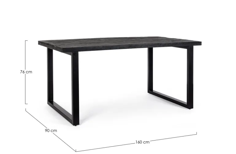 TAVOLO IN LEGNO 160X90 - HASTINGS