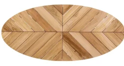 TAVOLO IN TEAK CARBON RT02 - PALMDALE