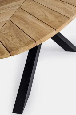 TAVOLO IN TEAK CARBON RT02 - PALMDALE