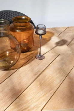 TAVOLO IN TEAK CARBON RT02 - PALMDALE