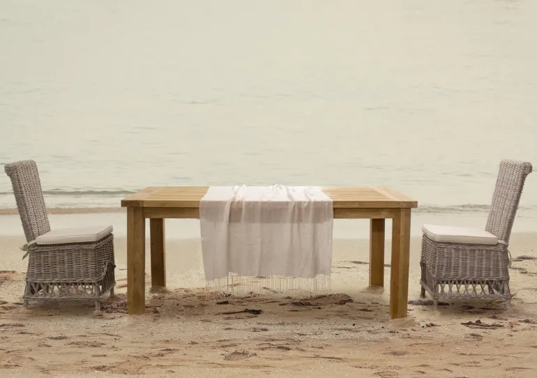 TAVOLO IN TEAK RICICLATO - BOUNTY