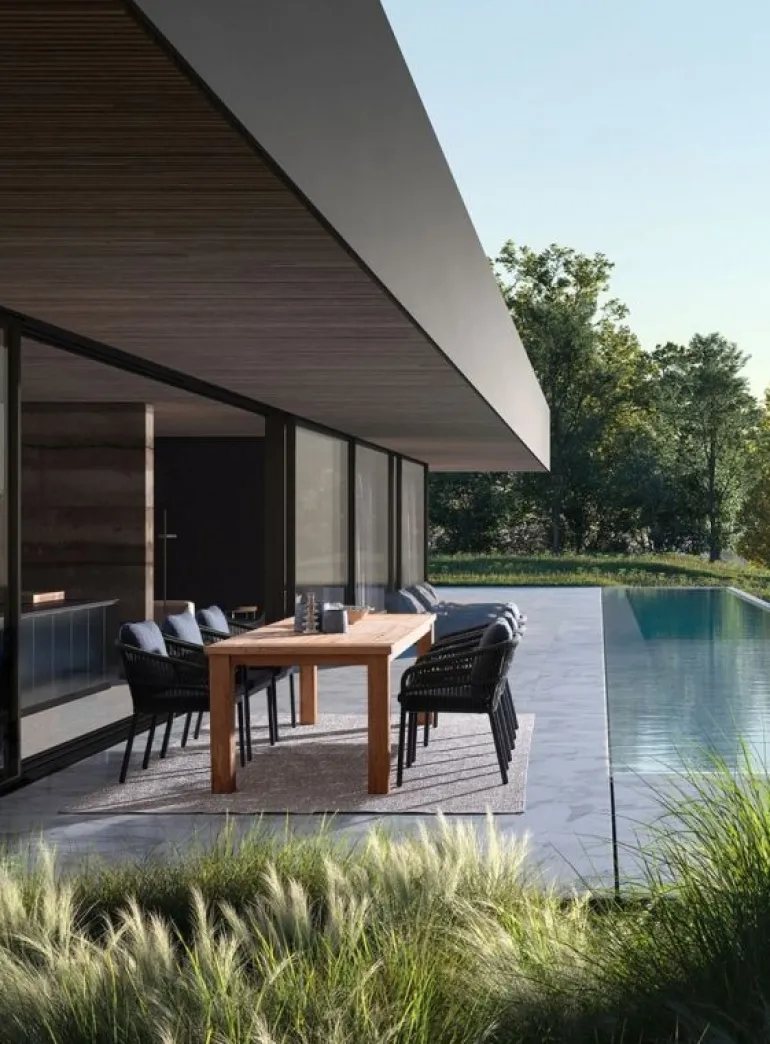 TAVOLO IN TEAK RICICLATO - BOUNTY