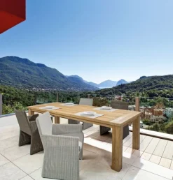 TAVOLO IN TEAK RICICLATO - BOUNTY